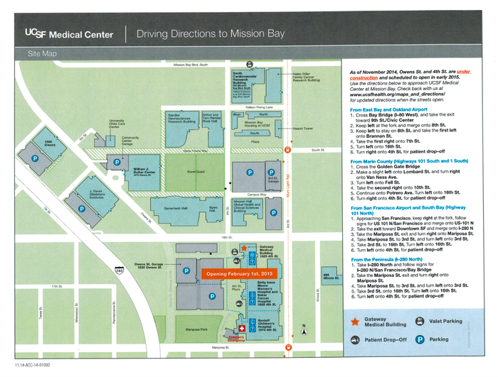 UCSF Map